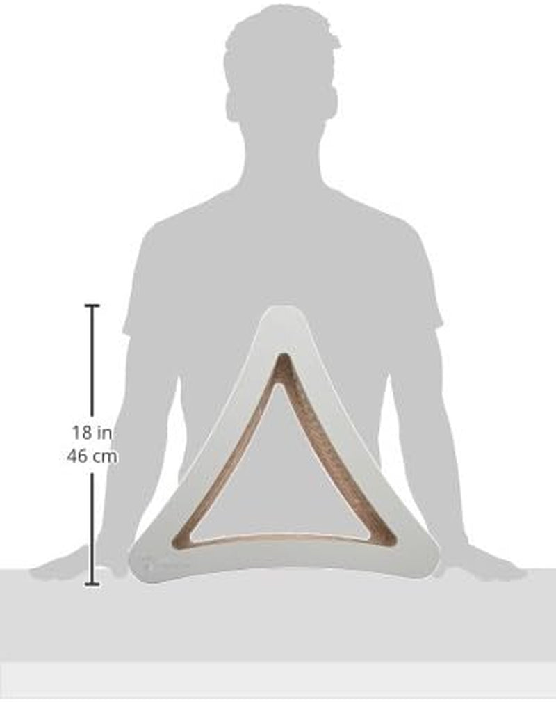 3-Sided Vertical Cat Scratching Post | Available in 18â & 24â | Multiple Angle Cat Scratching Pad; 6 Usable Sides. Scratch; Play; & Perch | 100% Recyclable Cardboard Lounge