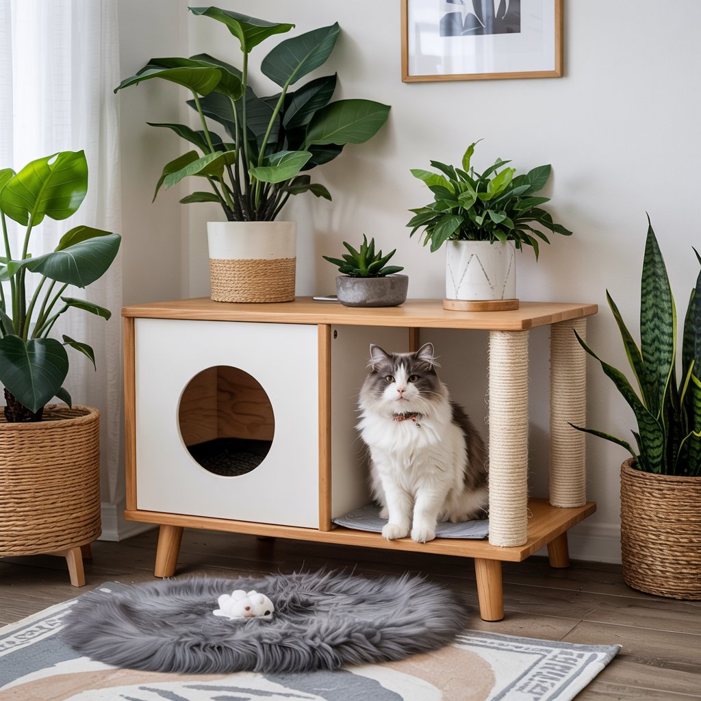 🌿 Modern Cat Furniture