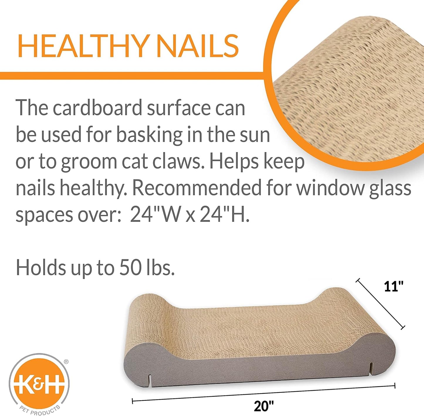 EZ Mount Cat Scratcher Kitty Sill Window Sill Cat Bed, Cat Window Bed Cat Furniture Cat Window Hammock, Sturdy Cat Window Perch for Large Cats, Cat Hammock for Window Cat Perch